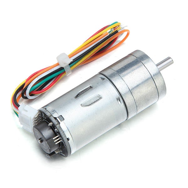 DC Gear Motor 6V 100/210/300RPM Encoder Motor