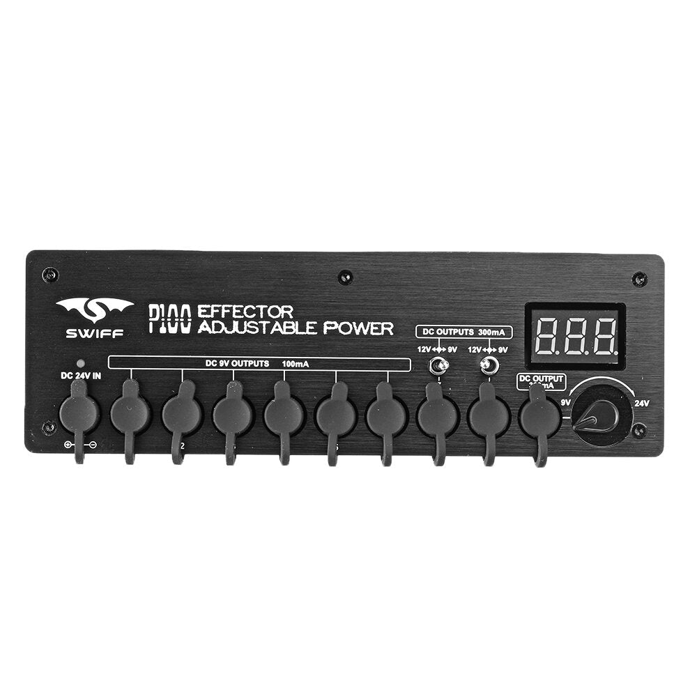 Electric Guitar Ultra-thin Effect Device Voltage Adjustable Power Supply