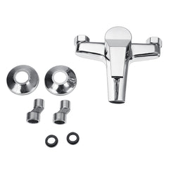 Bathroom Bathtub Tub Shower Faucet Wall Mount Head Bath Valve Mixer Tap
