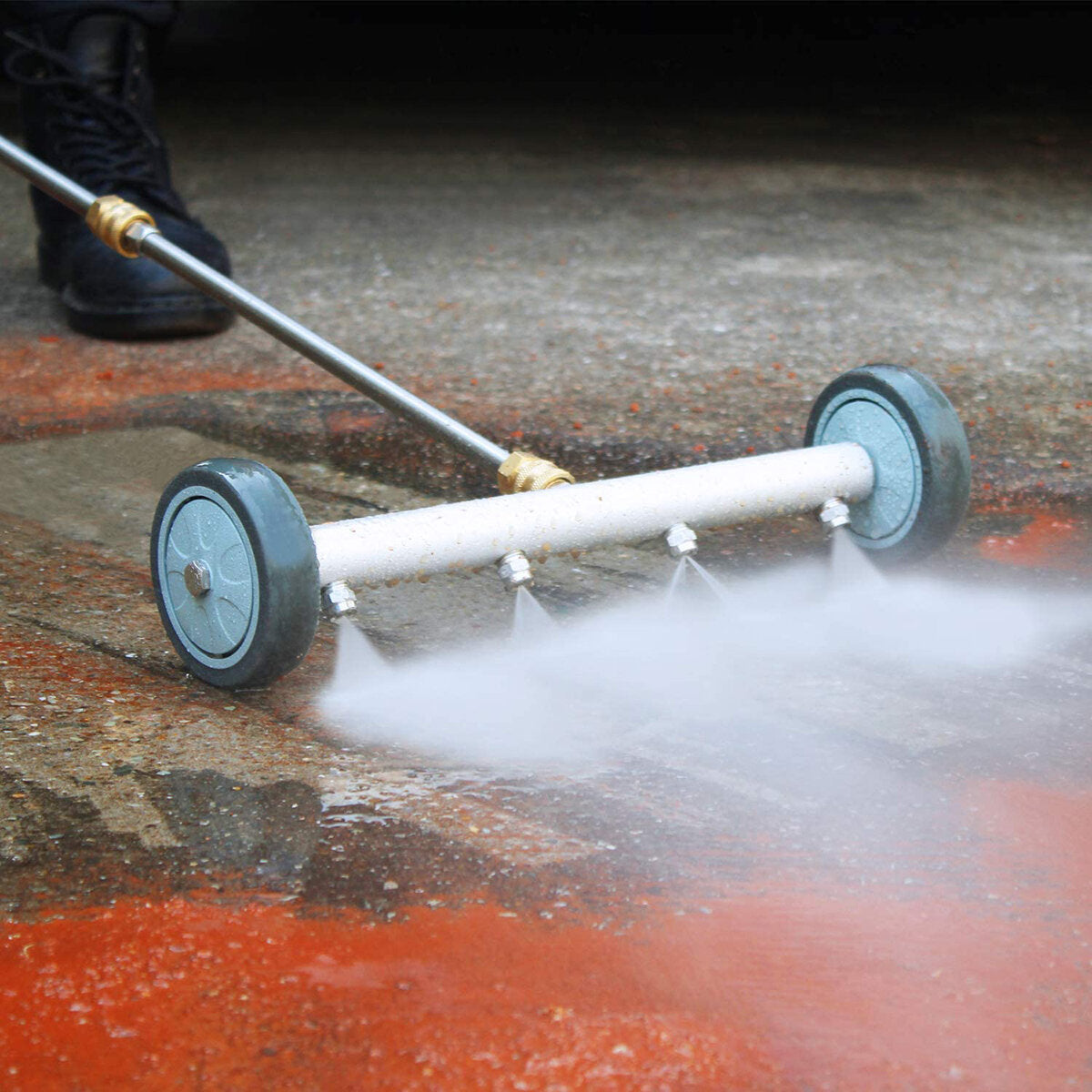 2-in-1 4000PSI Pressure Wash Undercarriage Car Cleaner