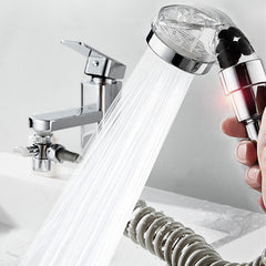 Bathroom Wash Face Basin Water Tap External Shower Head Toilet Hold Filter Flexible Hair Washing Faucet Rinser Extension Set