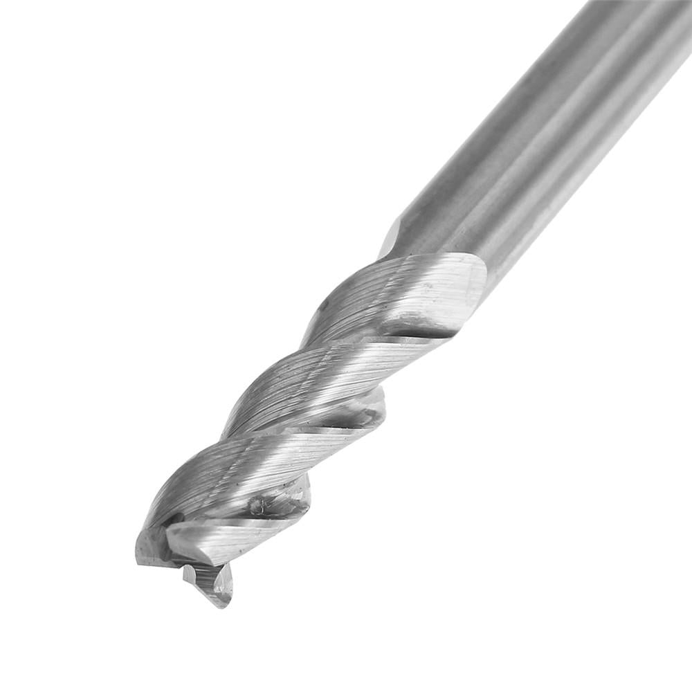 10pcs 4mm HRC58 3 Flutes End Mill Cutter Tungsten Carbide CNC Milling Cutter Tool for Aluminum