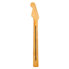 Matte Yellow Electric Guitar Neck 22 Frets Fingerboard Maple Neck Replacement for ST Strat Guitar Parts Accessories