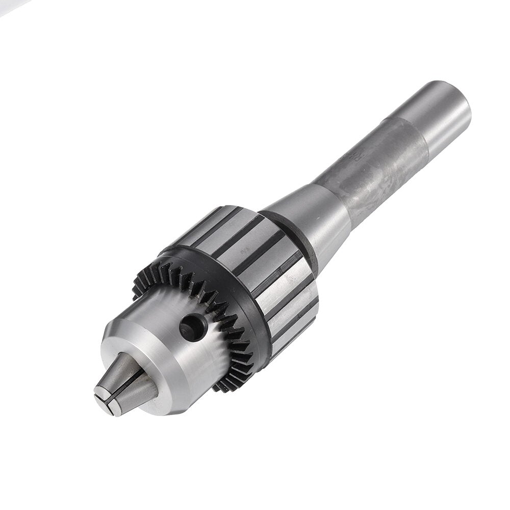 Heavy Duty Lathe Drill Chuck 13mm Capacity with Shank Precision Integrated with Key Whrench