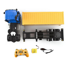 2.4G 1/20 RC Car Crawler Container Truck With Head Light