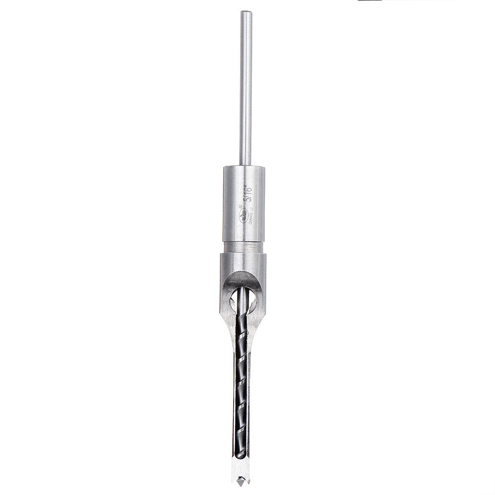 6.35/7.94/9.5/12.7mm Square Hole Drill Bit Mortising Chisel 1/4 to 1/2 Inch