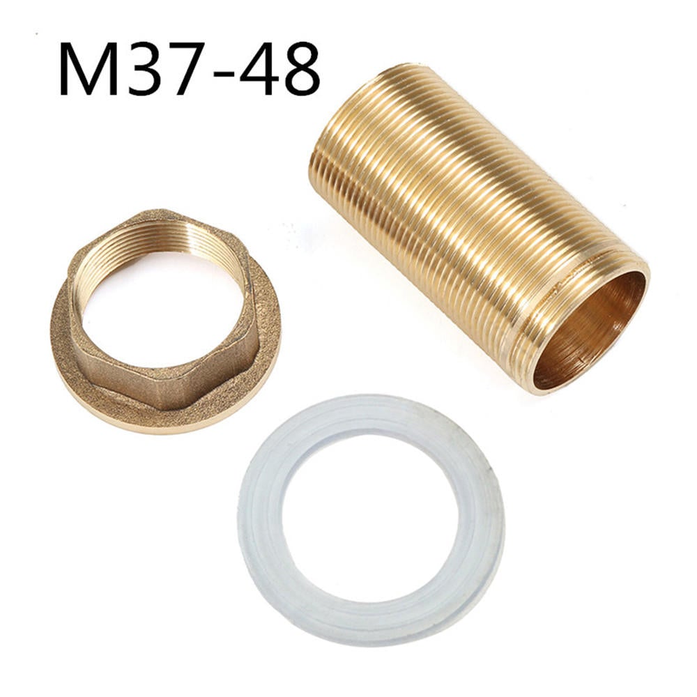 Kitchen Basin Mixer Tap Repair Fitting Kit Faucet Threaded Brass Tube Nut Parts