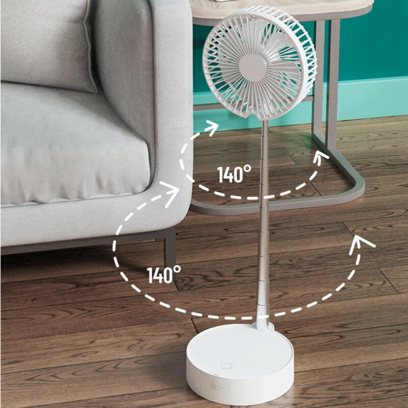 Portable Mini Mute Desktop Fan Wireless Telescopic Floor Spray Humidification with Night Light for Home Office