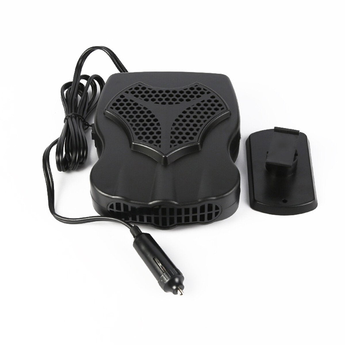 150W Car Heater Cooling Fan Defroster Demister 360 Rotation Detachable Base