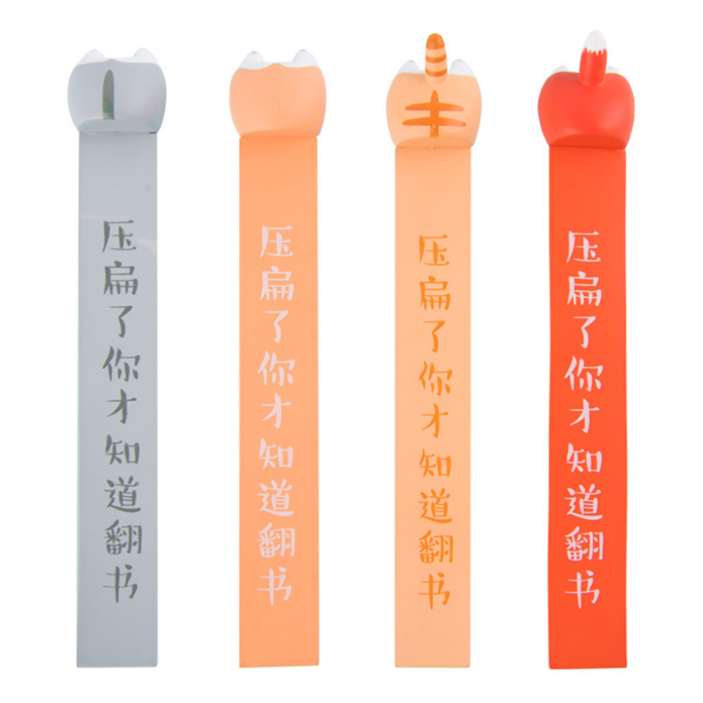 Creative Cute Bookmark Animal Shape Small and Portable Bookmark for Student Office Supplies