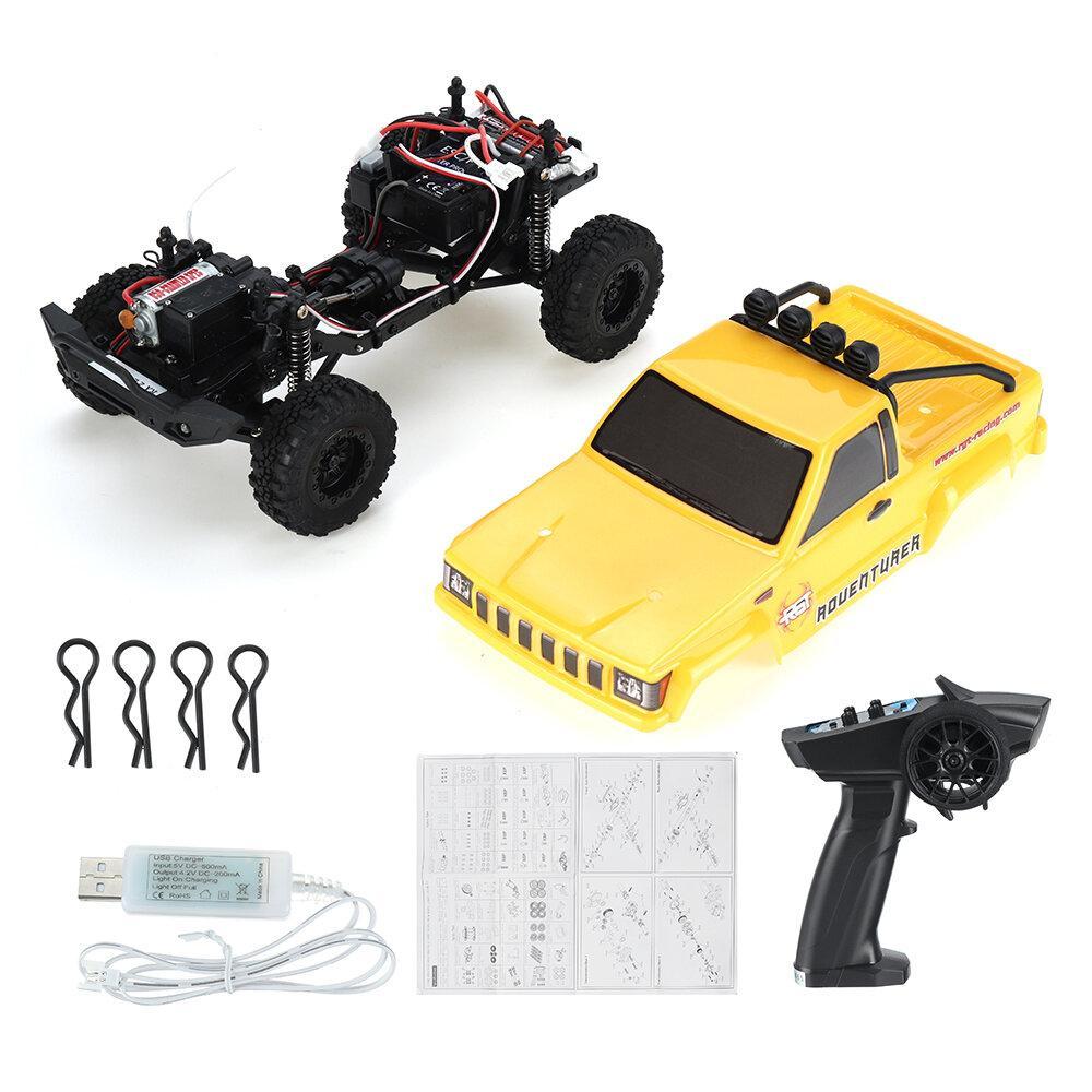 RC Car 4WD 4x4 Lipo mini Monster Off Road Truck RTR Rock Crawler With Lights