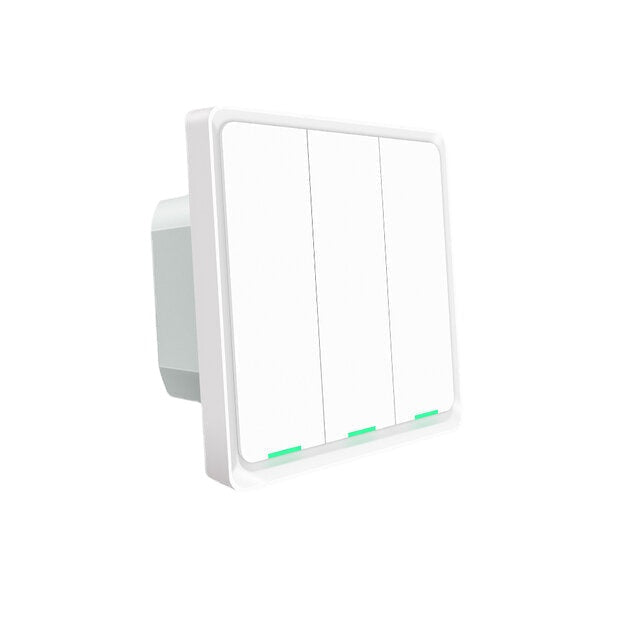 WiFi Smart Wall Light Switch Neutral Wire Required Multi-control Association in App Works with Alexa