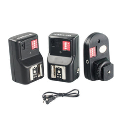Wireless Flash Trigger Transmitter Set with 2 Receivers for Camera 16 Channels