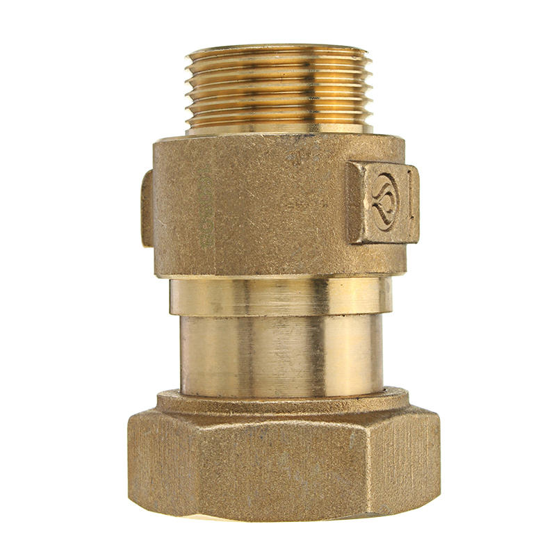 Brass Water Meter Check Valve Straight Telescopic Special Watermeter Check Valve Switch
