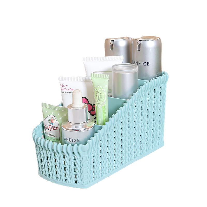 Cosmetic Storage Baskets Office Kitchen Desktop Storage Consolidation Box Parts Storge