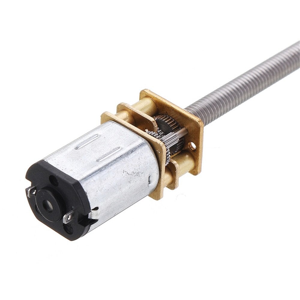 DC 12V 60/100/200/300/400RPM N20 Deceleration Gear Motor with T-type Quick Thread Output Shaft