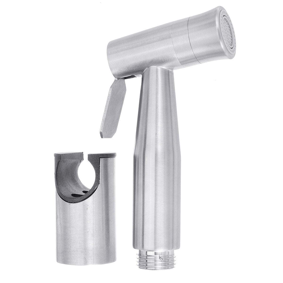 Toilet Handheld Bidet Sprayer Two Function Shower Faucet Stainless Steel