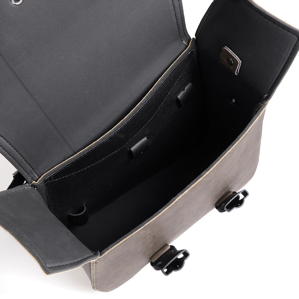 Left / Right Side Universal Saddlebag Storage Tool Holder Leather Motorcycles Bag