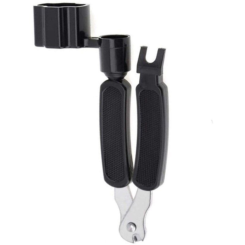 3 in 1 Guitar Peg String Winder + String Pin Puller + String Cutter Guitar Tool Set Multifunction Guitar Accessories
