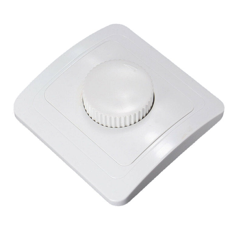 250V 16A German French European Standard Dimmer Switch 81x81 Panel EU Dimmer Rotary Switch Wall Socket