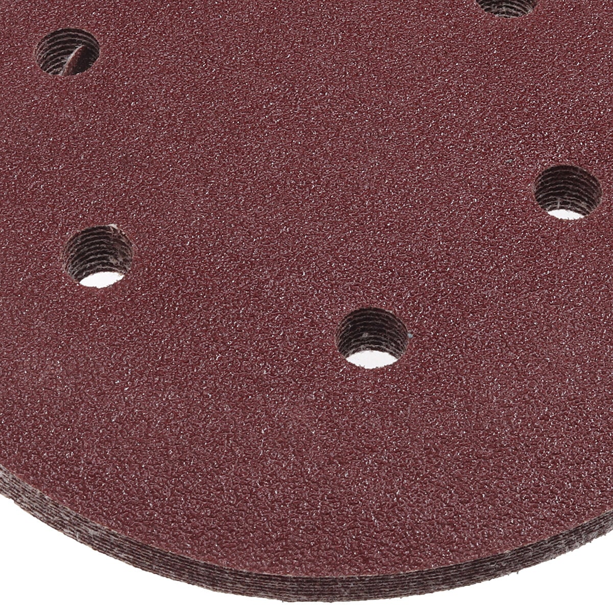 52Pcs Polishing Kit 8 Hole Disc Sandpaper 125mm Brushed Piece Air Milled Flocking Sandpaper Self-adhesive Sandpaper Set