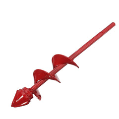 Hard Alloy Head Spiral Auger 4x22/4x45/8x25/8x30cm Non-Slip Flower Bulb Auger Rust Proof Planter Hole Digger Drill Bit