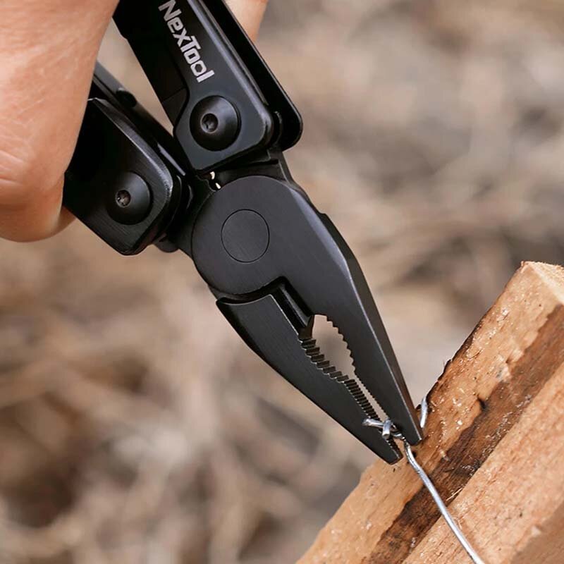 Wrench Knife 9 In 1 Multi functional Tools EDC WidgetStainless Steel Pliers Cutter Saw Screwdrivers Outdoor Camping Repairing