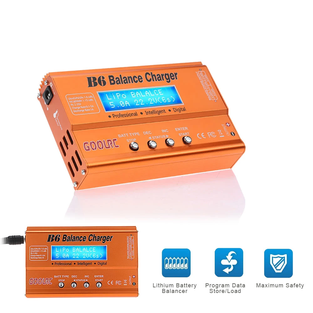 Mini Multi-functional Balance Charger for LiPo/Lilon/LiFe/NiCd/NiMh/Pb
