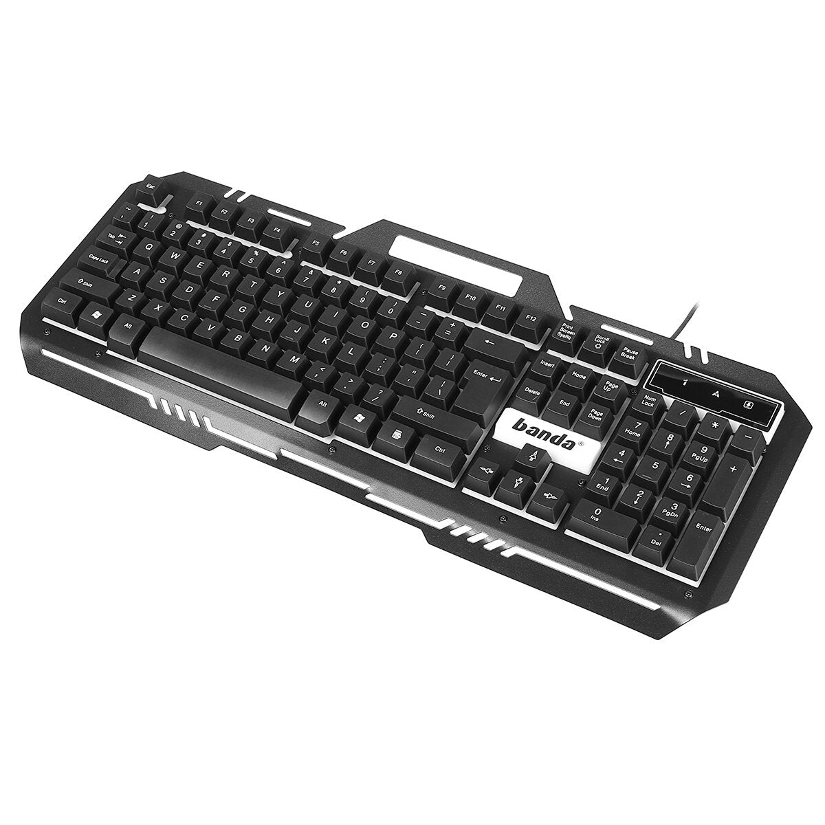 Gaming Keyboard Mouse Wired Stereo Headset Comobs with Anti-Slip Mouse Pad