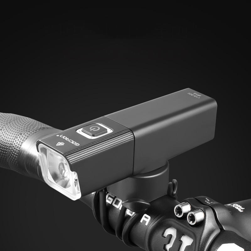 USB Rechargeable IPX6 Waterproof Bike Front Light Bicycle Handlebar Lights Outdoor Riding Warning Lights