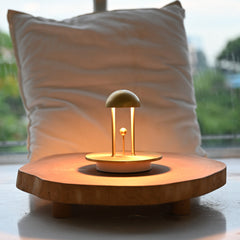 LED Touch Control Table Lamp 2000mAh Rechargeable Battery Stepless Dimmable Bedside Nightstand Lamp