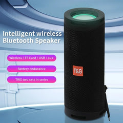 Portable Bluetooth Speaker Stereo Column Powerful High BoomBox Bass Support FM Waterproof Outdoor Speaker