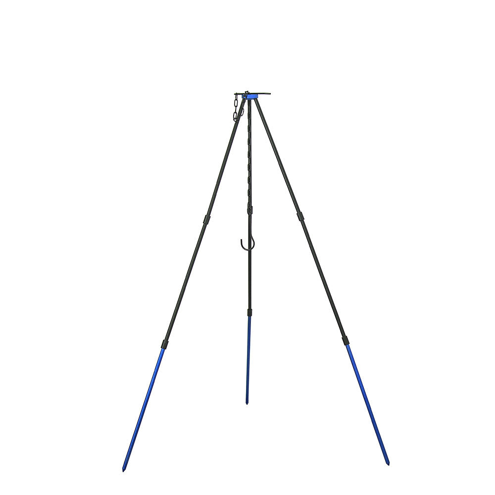 Multifunction Camping BBQ Tripod Bonfire Portable Hanging Water Jugs Bracket Detachable Barbecue Cookware