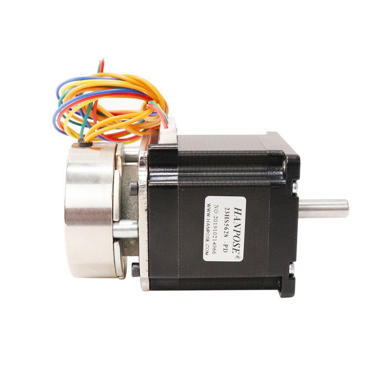 Stepper Motor Brake Integrated Two-phase Hybrids Adjustable Speed Motor Power-off Brake Self-locking Function