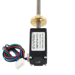 High-precision 24/34/40/50mm Mini 20 Integrated Screw Linear Stepper Motor Screw Motor Assembly Copper Nut Set