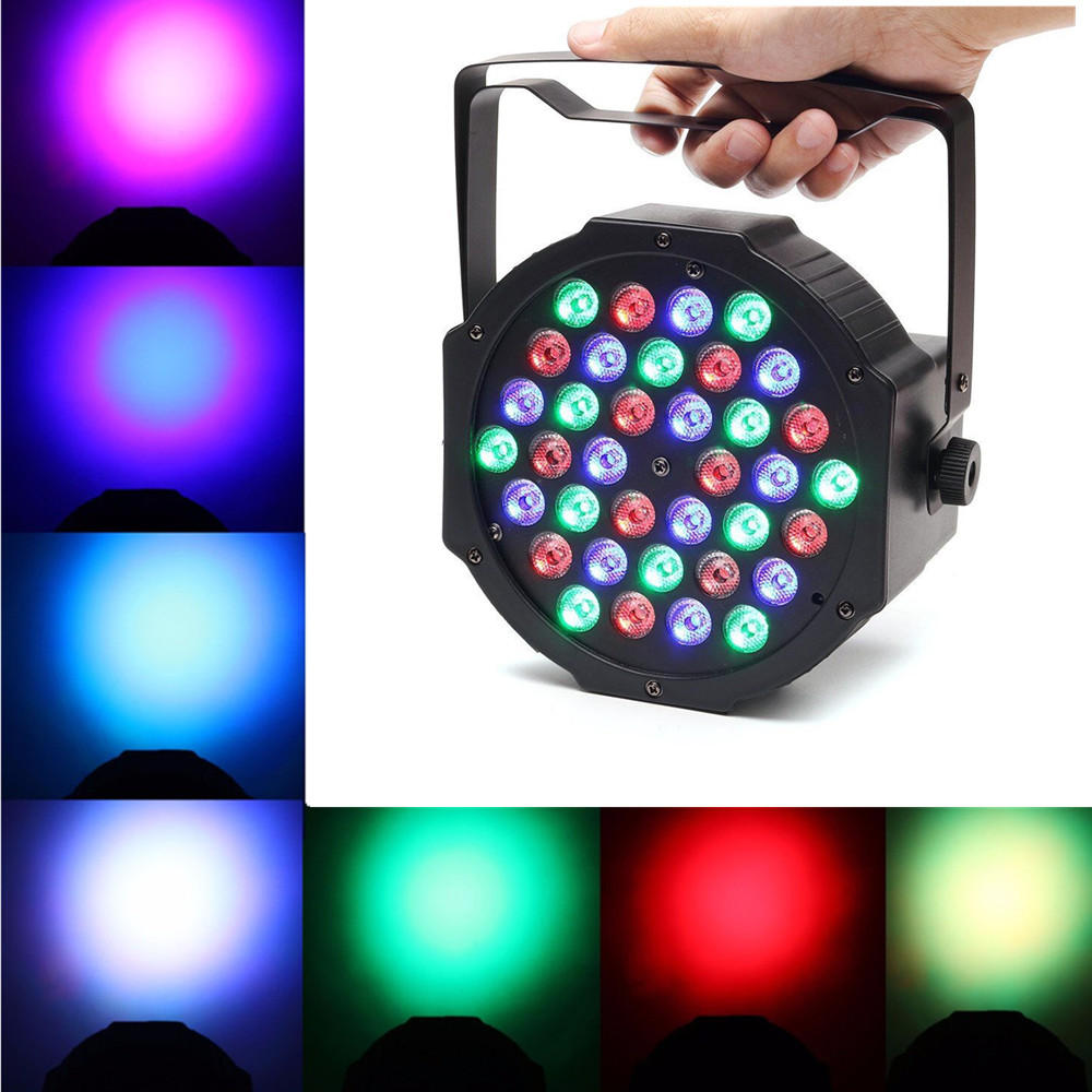 36W RGB LED Stage Light PAR Light Projector Party DJ Light