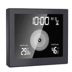 Digital Clock Waterproof Bathroom Wall Clock Hygrometer Thermometer Alarm Clock Timer Temperature Humidity Clock