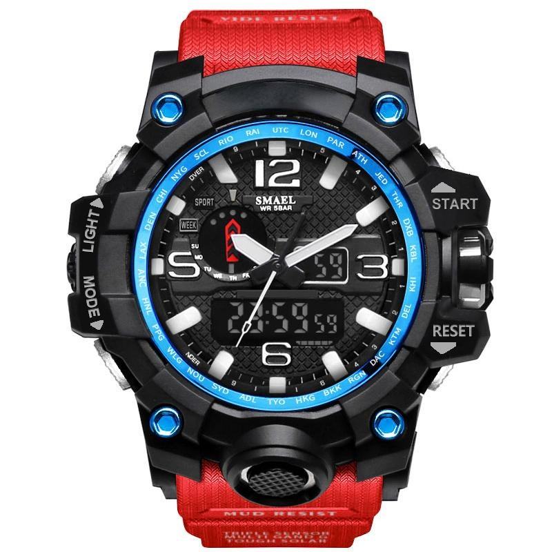 Waterproof Sport Dual Display Watch