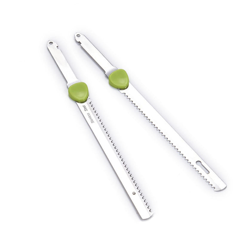 Kitchen Electric Bread Automatic Pizza Cutter Stainless Steel Blade Serrated