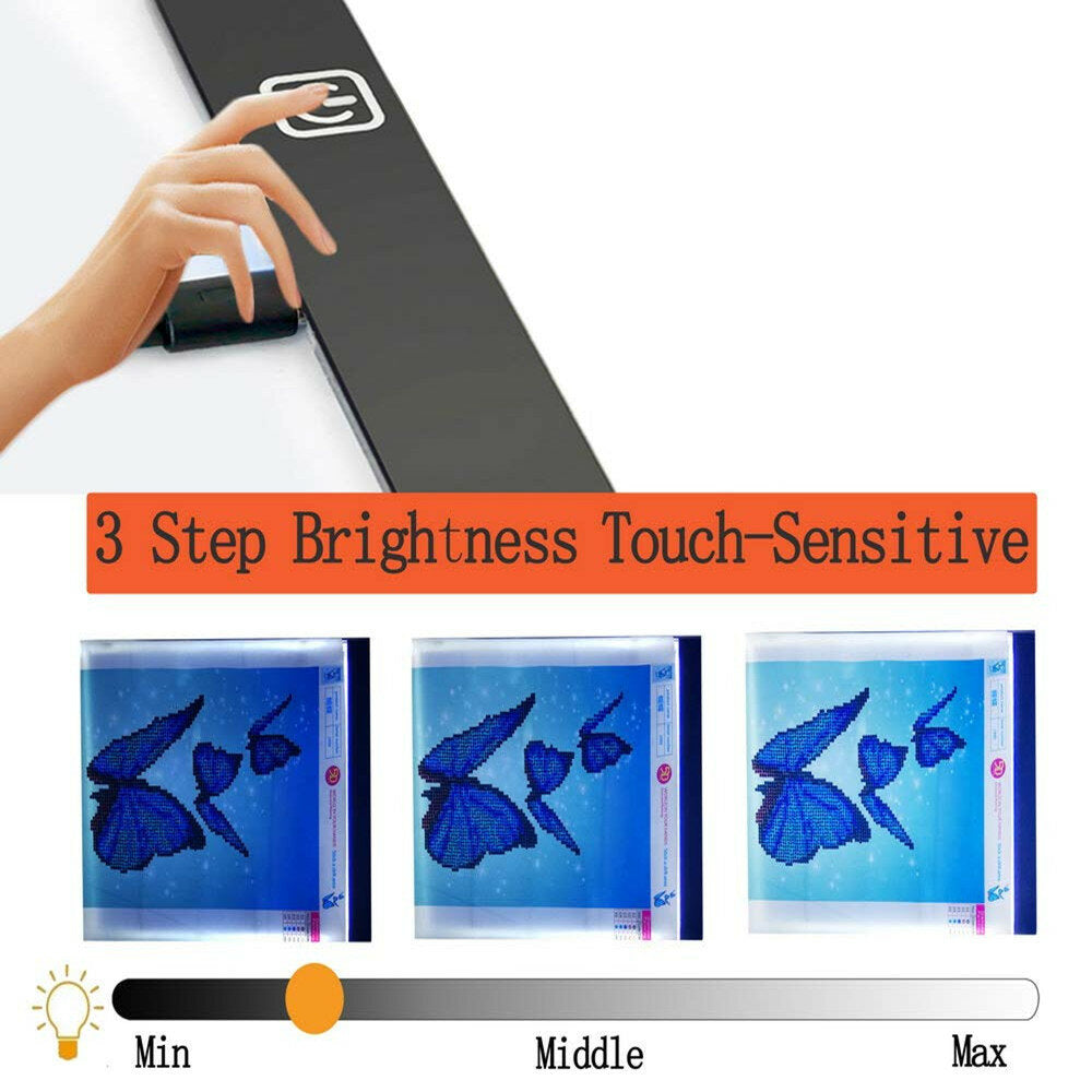 LED Artist Tattoo Art Stencil Board Light Box Table Tracing Drawing Board Pad
