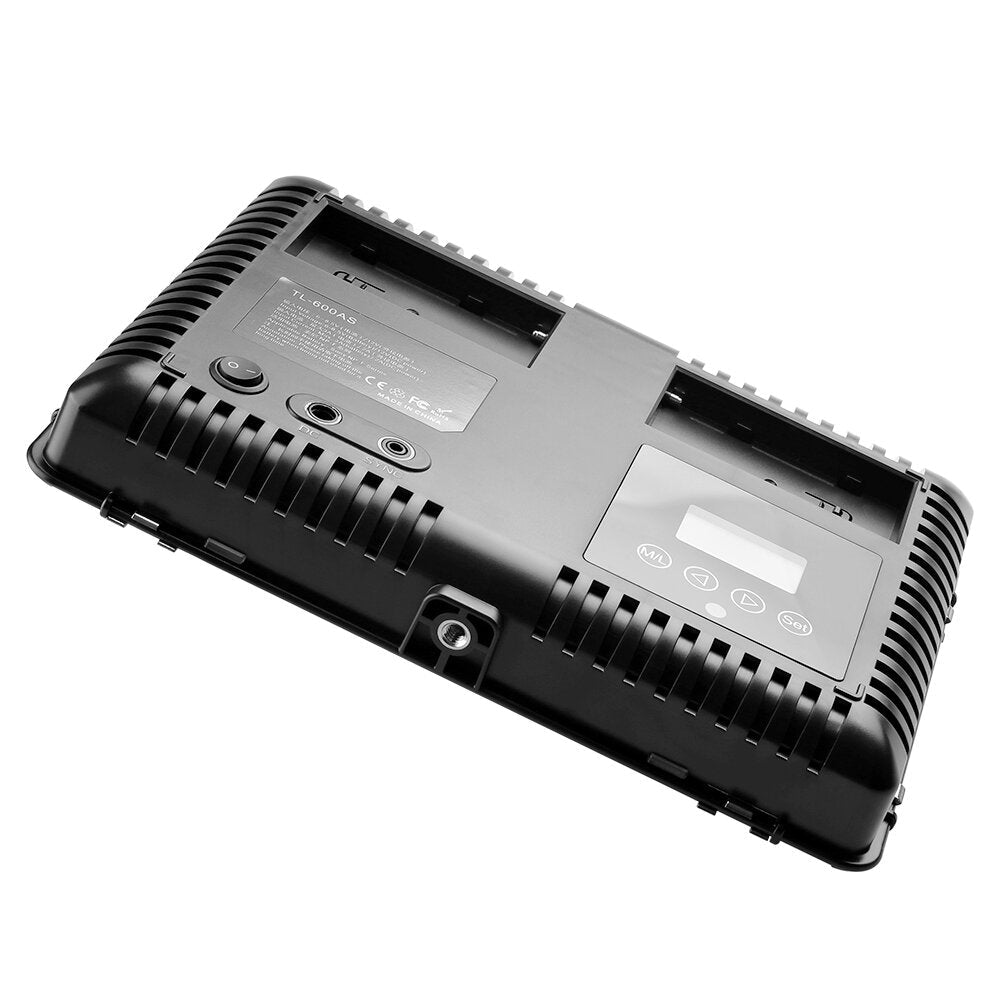LED Video Light Photography Fill Light Adjustable Color Temperature+NP-F550 Battery+Charger+Remote Control