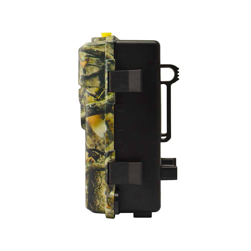 Wide Angle 24MP Scouting Trail Camera 0.4 S Trigger Trap Monitoring IP66 Infrared Heat Sensing Night Vision for Wildlife Outdoor Photography 4.8CS