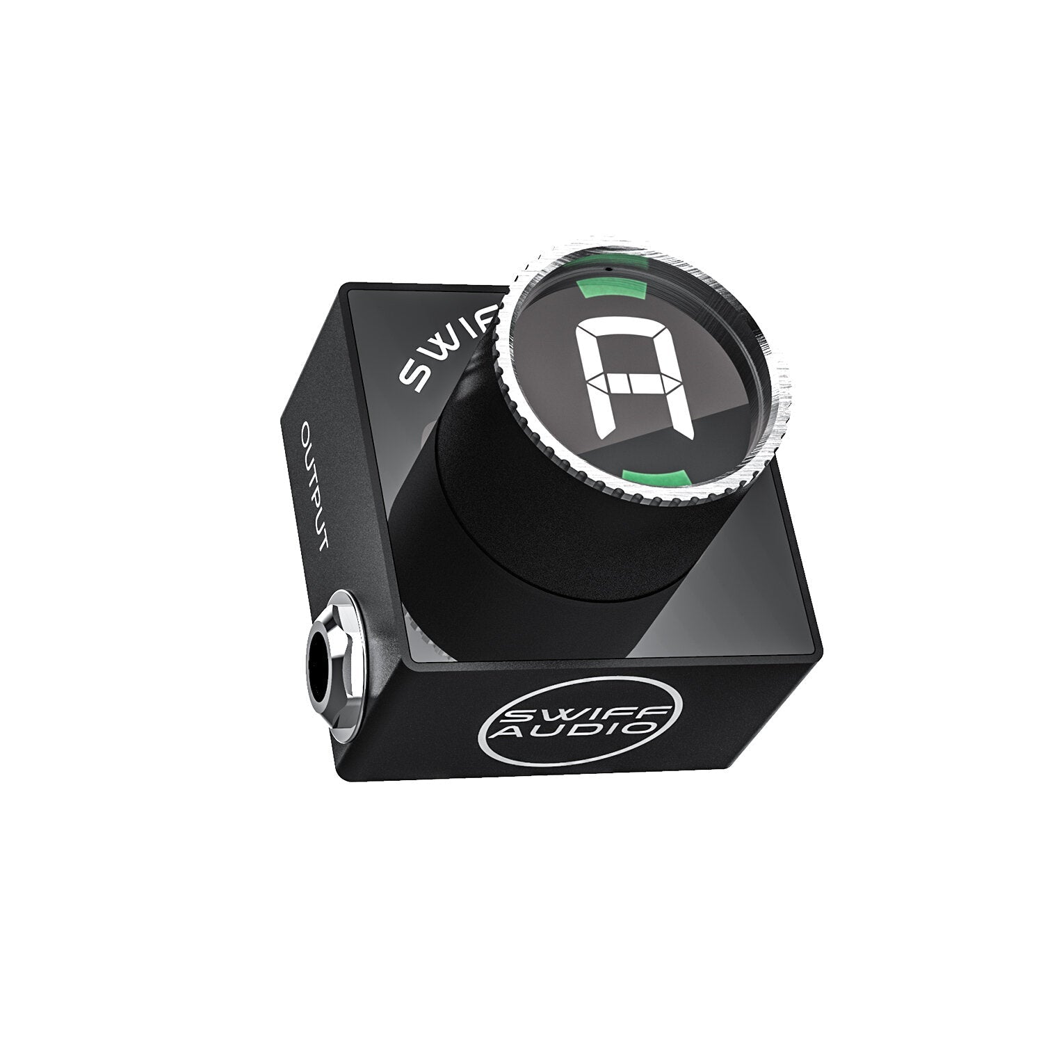 Mini Pedal Tuner for Chromatic Mute Tuning HD LED Display Adjustable A4 Range Value 430-449Hz Accessories