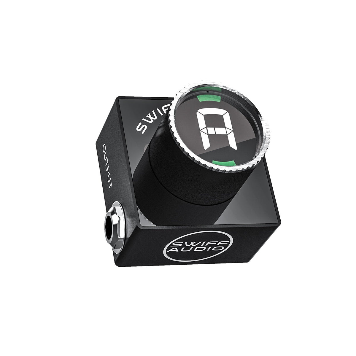 Mini Pedal Tuner for Chromatic Mute Tuning HD LED Display Adjustable A4 Range Value 430-449Hz Accessories