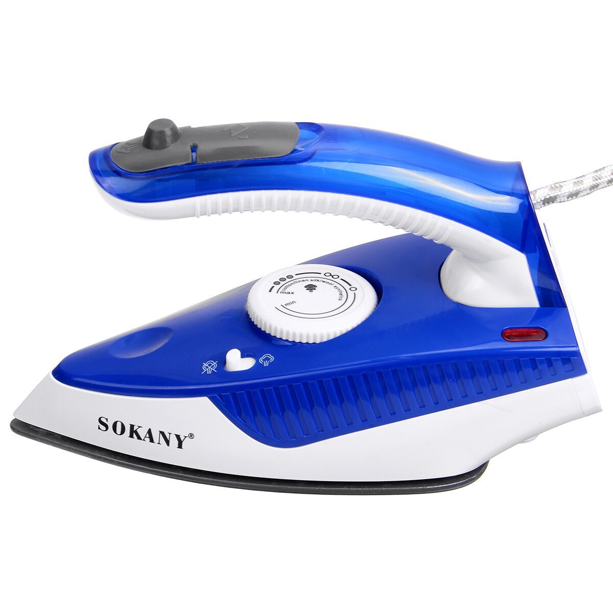 Electric Handheld Spray Steam Iron 1000W Clothes Ironing Steamer Ceramic Garment