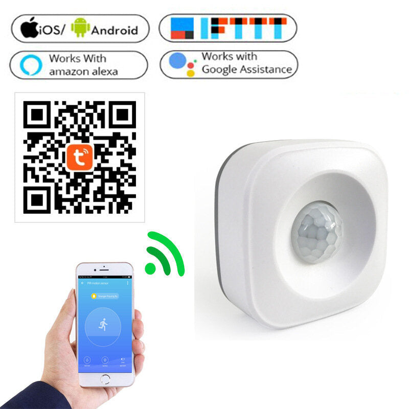 Wifi Infrared Detector Wifi Human Infrared Sensor Work with Amazon Alexa Google Assistant IFTTT