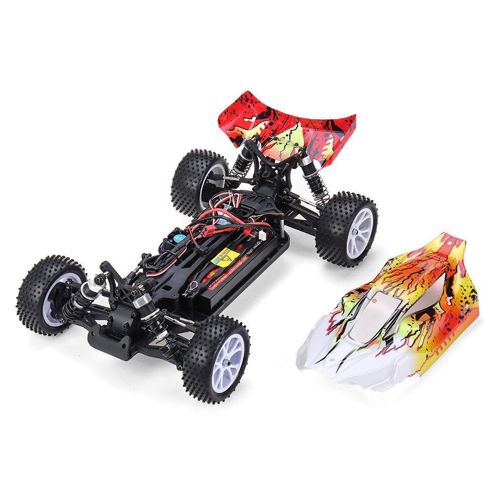 2.4G 1/10 Brushless RC Car High Speed Vehicle 70km/h W/ 330KV Motor FS Transmitter