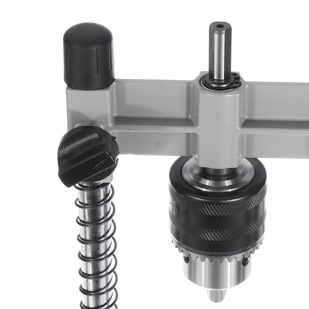 45-90 Degree Angle Drill Guide Attachment with Chuck Drill Holder Stand Drilling Guide for Electric Drill