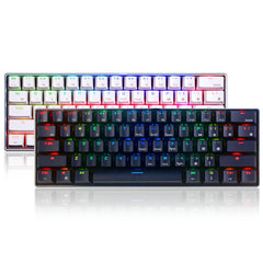Mechanical Keyboard 61 Keys Bluetooth 5.0 Wired Dual Mode RGB Gaming Keyboard