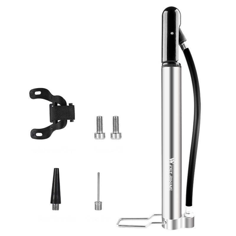 Bicycle Foot Pump Aluminum Alloy 120PSI Cycling Tire Air Inflator Portable Pump MTB Mountain Bike Accessories AV/FV